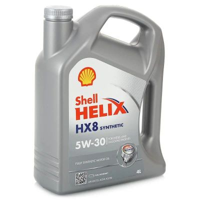Лот: 7428514. Фото: 1. Масло Shell Helix HX-8 5w30 синтетика... Масла, жидкости