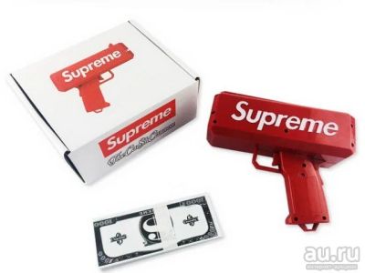 Лот: 3183507. Фото: 1. Денежный пистолет «Supreme» деньгомет... Сувенирные наборы