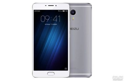 Лот: 8787885. Фото: 1. Новинка! Meizu M3 MAX! Бело-серебро... Смартфоны