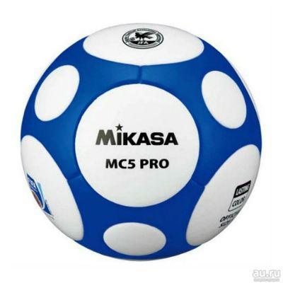 Лот: 12882309. Фото: 1. Футбольный мяч MIKASA MC 5 PRO... Мячи, ракетки, шайбы, клюшки