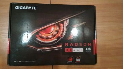 Лот: 13117447. Фото: 1. Gigabyte AMD Radeon RX 460 [GV-RX460WF2OC-4GD... Видеокарты