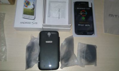 Лот: 3175895. Фото: 1. Samsung Galaxy S4 Quad Core, черный... Смартфоны