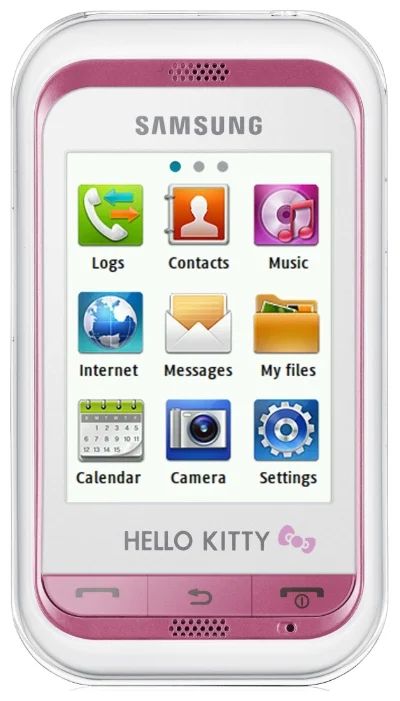 Лот: 3336872. Фото: 1. samsung C3300 цена hello kitty... Смартфоны