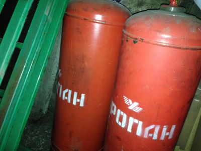Лот: 3653453. Фото: 1. Баллон газовый 50 литров пропан. Баллоны, газ в баллонах