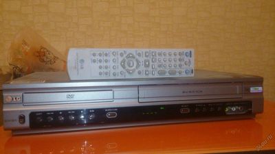 Лот: 5626472. Фото: 1. Видеодвойка LG DC476DX (DVD... DVD, Blu-Ray плееры