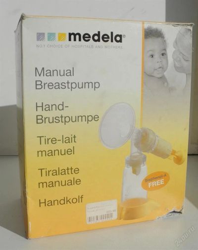Лот: 3577203. Фото: 1. Молокоотсос ручной. Medela. Б... Другое (кормление и уход, гигиена)