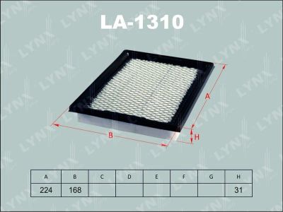 Лот: 13357015. Фото: 1. Lynx LA-1310 Воздушный фильтр. Расходные материалы