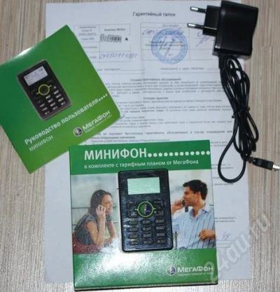 Лот: 697741. Фото: 1. Сотовый телефон "Минифон". Кнопочные мобильные телефоны