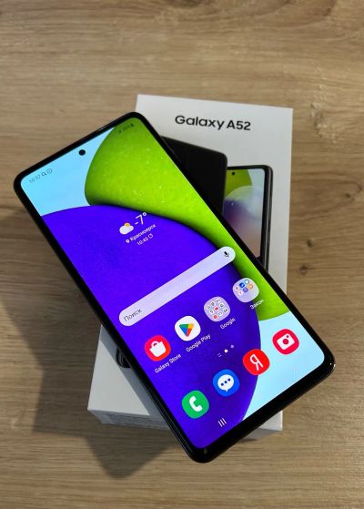 Лот: 21063713. Фото: 1. Смартфон Samsung Galaxy A52 256Гб... Смартфоны