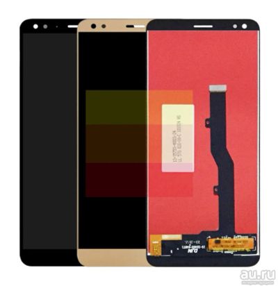 Лот: 13070897. Фото: 1. Дисплей ZTE Blade V9 + тачскрин... Дисплеи, дисплейные модули, тачскрины