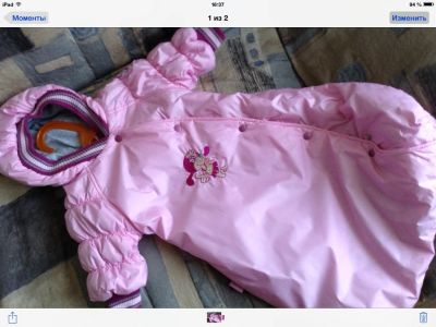 Лот: 6805829. Фото: 1. Конверт комбинезон осень весна... Верхняя одежда