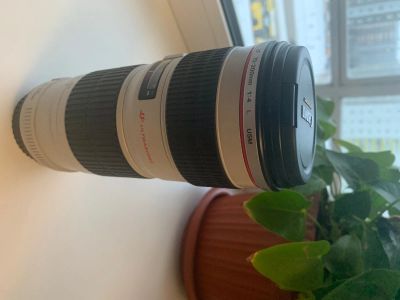 Лот: 17077694. Фото: 1. Объектив Canon EF 70-200mm f/4L... Объективы