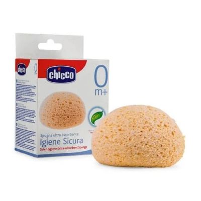 Лот: 10808558. Фото: 1. Chicco губка натуральная из целлюлозы... Детская гигиена