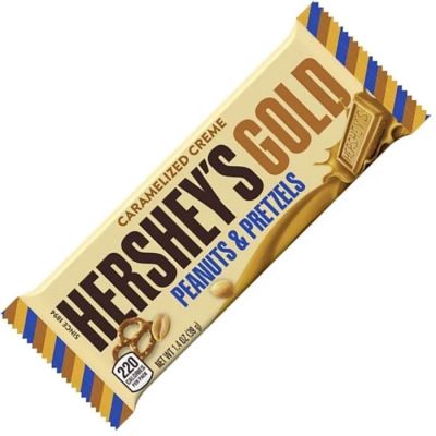 Лот: 11874485. Фото: 1. Шоколад Hershey's Gold Peanuts... Шоколад, конфеты