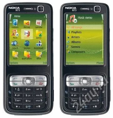 Лот: 732467. Фото: 1. Смартфон Nokia N73 в отличном... Смартфоны