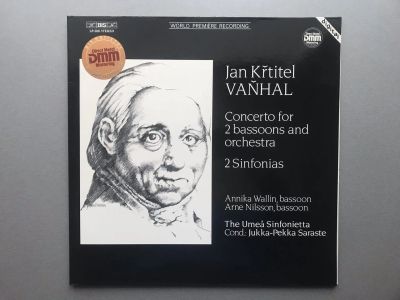 Лот: 20421764. Фото: 1. Jan Křtitel Vaňhal "Concerto for... Аудиозаписи