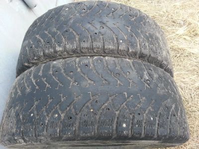 Лот: 4929181. Фото: 1. R14 185\60 Nokian 2шт Остаток... Шины