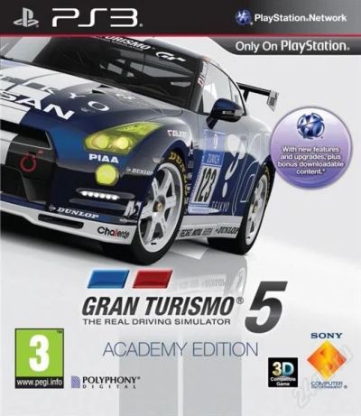 Лот: 2915125. Фото: 1. Gran Turismo 5 Academy Edition... Игры для консолей