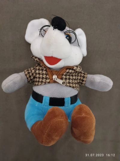 Лот: 20653562. Фото: 1. Мягкая игрушка мышонок. Мягкие