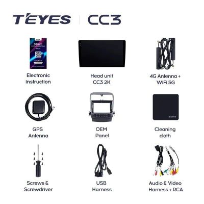 Лот: 21427698. Фото: 1. Штатная магнитола Teyes CC3 6... Автомагнитолы