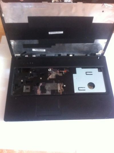 Лот: 7612828. Фото: 1. Корпус Lenovo G575 (без шарниров... Другое (комплектующие)