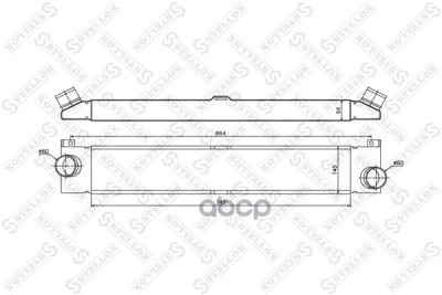 Лот: 21891129. Фото: 1. 10-40174-Sx_интеркулер! Fiat Ducato... Другое (автозапчасти)