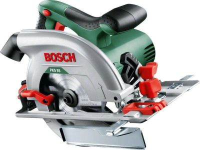 Лот: 21058972. Фото: 1. Пила дисковая PKS 55 BOSCH 0603500020... Электроинструмент