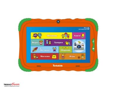 Лот: 14939523. Фото: 1. 7" Планшет TurboKids S5 8 ГБ оранжевый. Планшеты