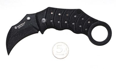 Лот: 3779730. Фото: 1. _нож S&W Bullseye. Ножи, топоры