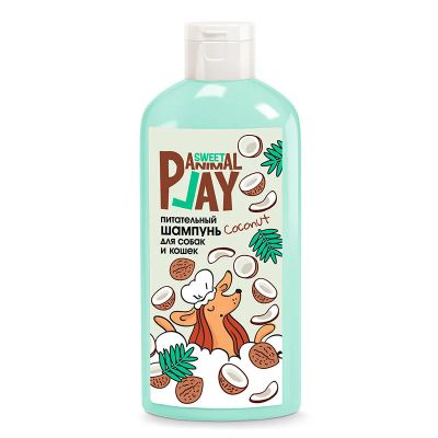 Лот: 17287591. Фото: 1. Шампунь Animal Play Sweet (Энимал... Косметика для животных