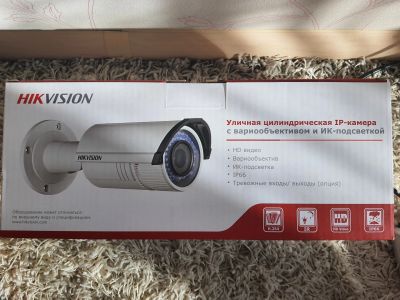 Лот: 24333403. Фото: 1. IP видеокамера Hikvision DS-2CD2642FWD-IZS. Видеонаблюдение