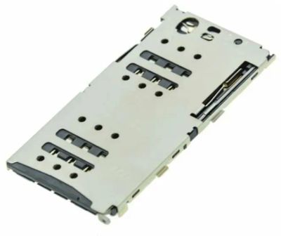 Лот: 12309525. Фото: 1. Коннектор SIM Meizu m1. Шлейфы, разъёмы
