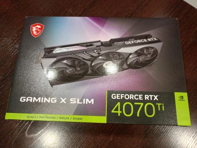 Лот: 21443427. Фото: 1. Видеокарта MSI GeForce RTX 4070... Видеокарты