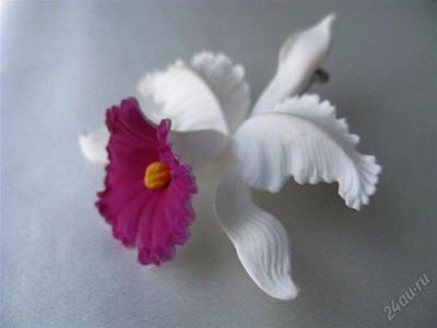 Лот: 969367. Фото: 1. Винтажная брошь "Орхидея" (Западная... Броши