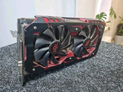 Лот: 18280996. Фото: 1. Видеокарта Radeon RX580 8Gb. Видеокарты