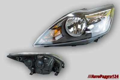 Лот: 25593077. Фото: 1. Фара Ford Focus 2 (2008-) левая... Оптика и освещение