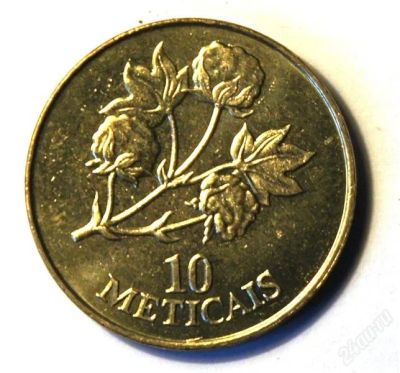 Лот: 2771330. Фото: 1. Мозамбик. 10 метикай 1994 г.(139... Африка