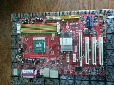Лот: 9840616. Фото: 1. k9n neo v2 + amd athlon 64 x2... Материнские платы