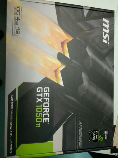 Лот: 9886597. Фото: 1. Видеокарта GeForce 1050 Ti. Видеокарты