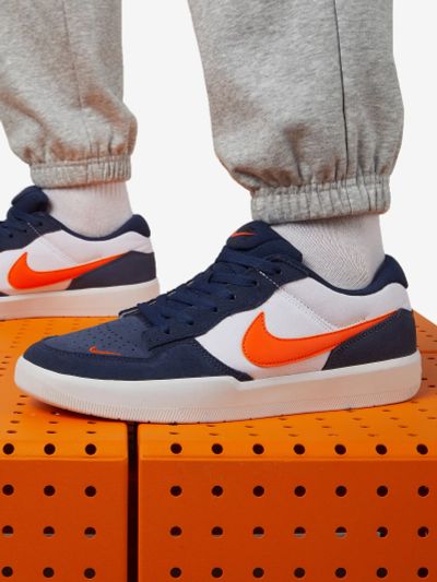 Лот: 25406530. Фото: 1. Кеды Nike Sb Force 58, Синий. Кеды, кроссовки, слипоны