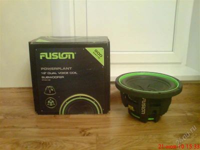 Лот: 800420. Фото: 1. Динамик в сабвуфер fusion PP SW-12E. Сабвуферы