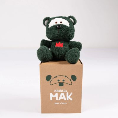 Лот: 16160776. Фото: 1. Медведь Мак. Брат Така. Сувенирные мелочи