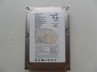 Лот: 1984780. Фото: 1. HDD Barracuda 7200.7 80GB. Жёсткие диски (HDD)