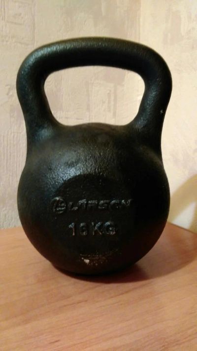 Лот: 7531905. Фото: 1. Гиря 16 кг. Гири