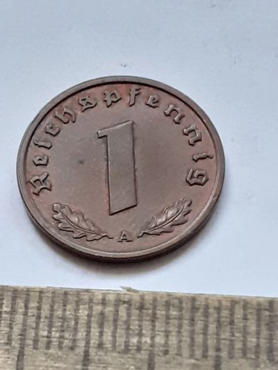 Лот: 25413159. Фото: 1. (№18384) Германия 1 Пфенинг 1940... Германия и Австрия