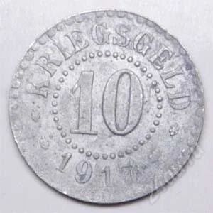 Лот: 17195733. Фото: 1. Германская Империя. 10 пфенниг... Германия и Австрия