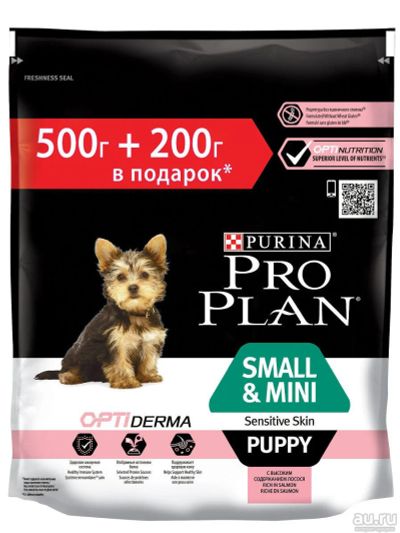 Лот: 13851514. Фото: 1. Корм Purina Pro Plan для щенков... Корма