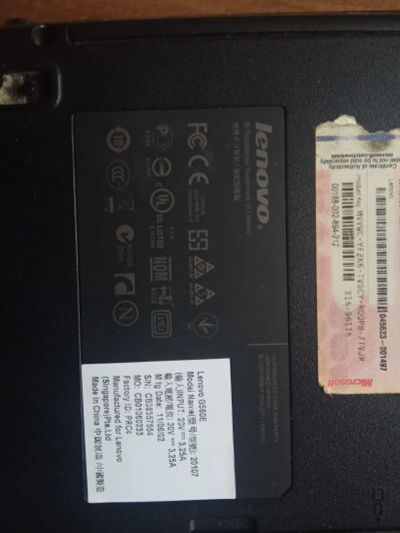 Лот: 20091292. Фото: 1. Ноутбук Lenovo G560 е. Ноутбуки
