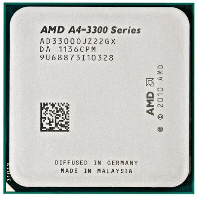 Лот: 8931981. Фото: 1. AMD A4 3300 (Процессор идеально... Процессоры