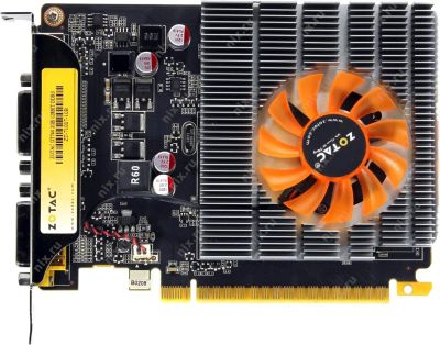 Лот: 8163456. Фото: 1. 2Gb PCI-E DDR3 ZOTAC GeForce GT740... Видеокарты
